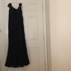 A black dress